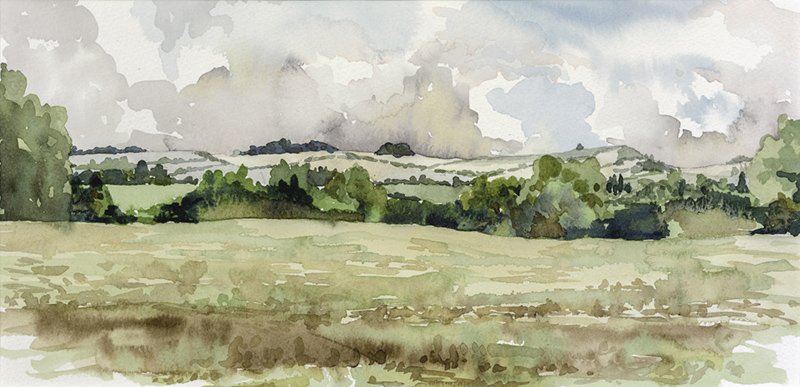 Salisbury Plain by Julia Vaughan